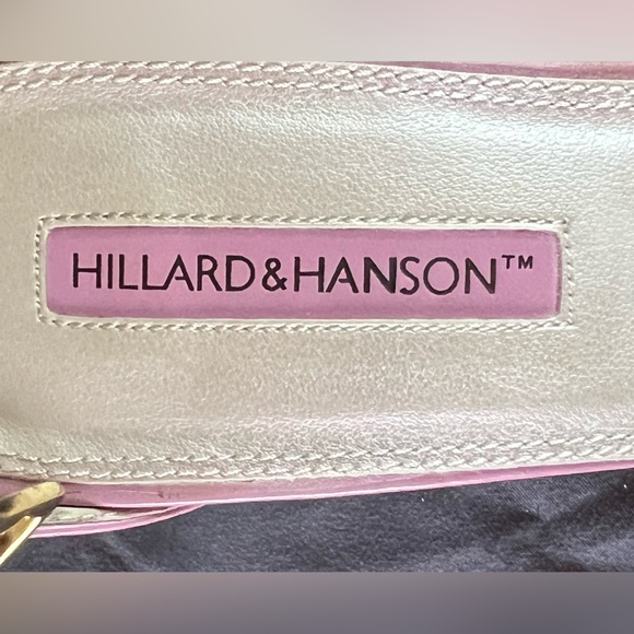 Hillard and Hanson Bouquet Pink Leather Size 7 - Picture 6 of 9
